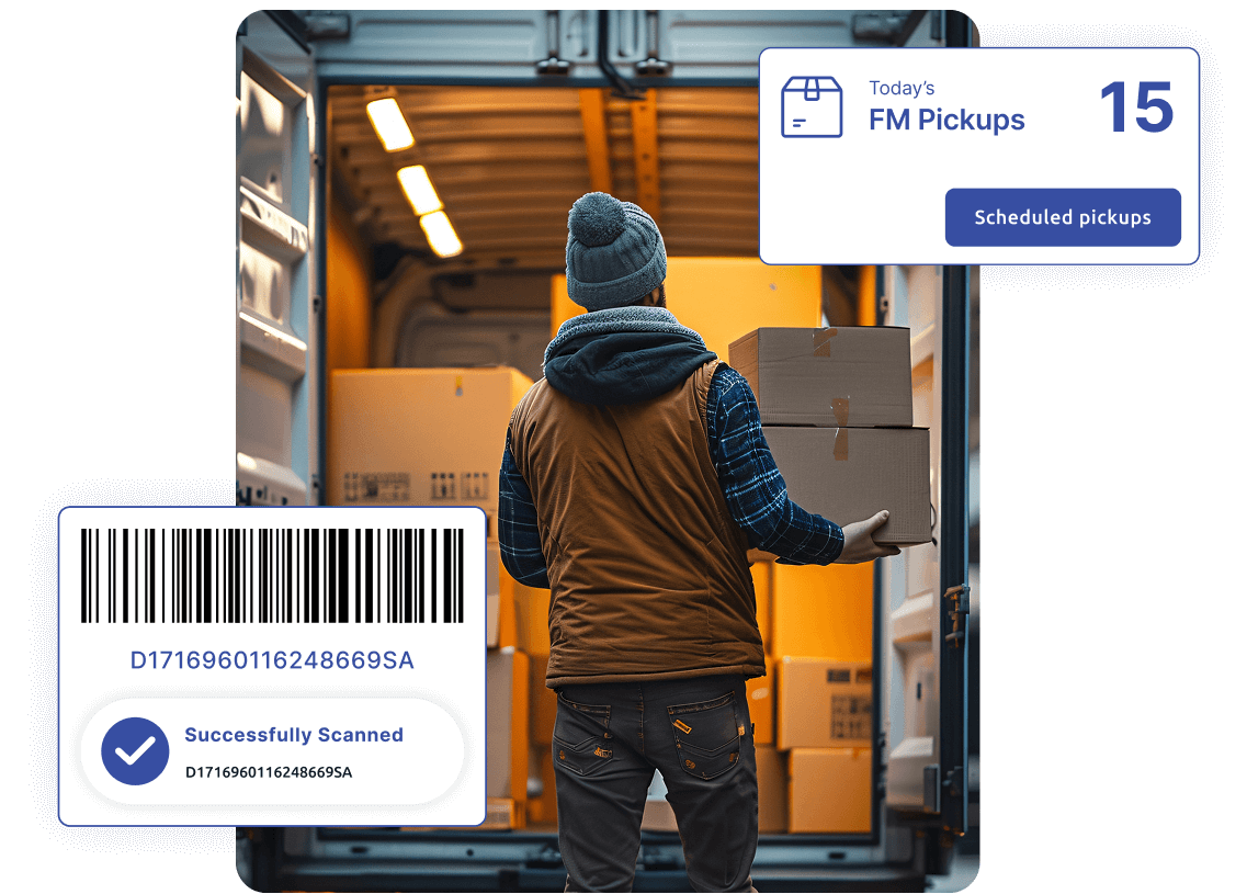 Accelerate first mile efficiency with smart automation
