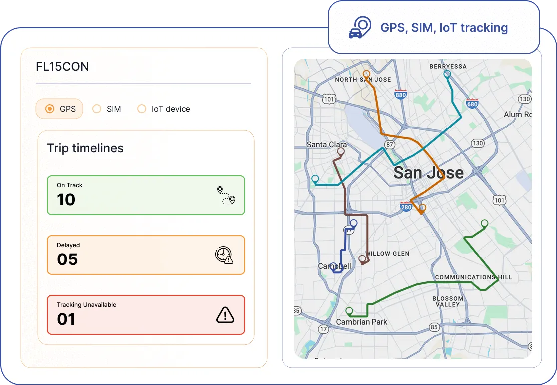 Improve visibility and never lose sight of your shipments